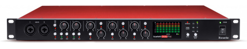 Focusrite Unidad de Expansión Scarlett OctoPre, 8x 6.3mm, 8x XLR, Rojo/Negro 