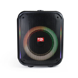 FOL Bocina Portátil FS-L1218, Bluetooth, Alámbrico/Inalámbrico, USB-A, 70W, Negro 
