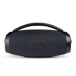 FOL Bocina Portátil FS-R207L, Bluetooth, Alámbrico/Inalámbrico, USB-A, 110W, Negro 