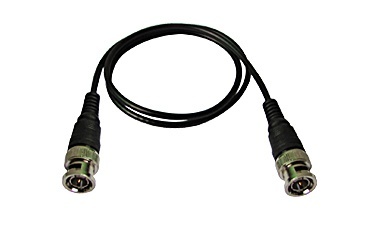 Folksafe Cable BNC Macho - BNC Macho, 60cm, Negro 