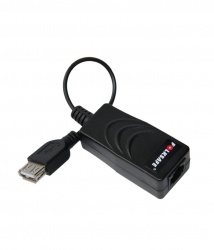 Folksafe Transceptor FS-6201U, USB, hasta 200 Metros, Negro 