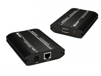 Folksafe Extensor de Video de HDMI por Cable UTP Cat5e/Cat6, 1x HDMI, 1x RJ-45, 100 Metros 