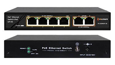 Switch Folksafe Gigabit Ethernet FS-S1004GP-2G, 4 Puertos PoE, 12 Gbit/s, 4000 Entradas - No Administrable 