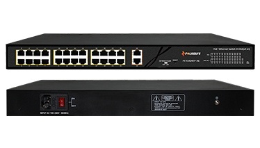 Switch Folksafe Fast Ethernet FS-S1024EP-2G, 24 Puertos PoE, 2 Puertos 10/100/1000Mbps, 8.8 Gbit/s, 16.000 Entradas - No Administrable 
