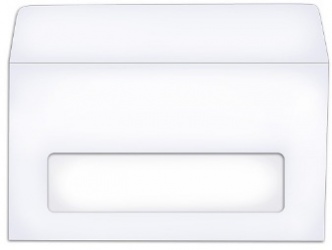 Esselte Sobre Correspondencia con Ventana S-06-BV-60, Paquete de 100 Piezas, Blanco 