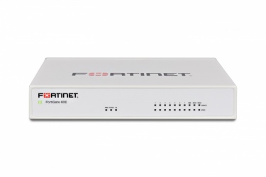 Router Fortinet con Firewall FortiGate 60E, Alámbrico, 3000Mbit/s, 10x RJ-45 