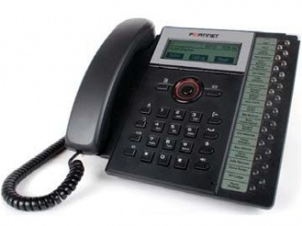 Fortinet Teléfono IP FortiFone-550i, Alámbrico, 46 Líneas, Altavoz, Negro 