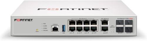 Switch Fortinet FortiSwitch 110G-FPOE, 10 Puertos 2.5G Ethernet 100/1000/2500 8 x PoE+ 180W, 2 Puertos SFP+, 140 Gbit/s, 16000 Entradas, Administrado  ― ¡Limitado a 5 unidades! 