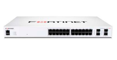 Switch Fortinet 124F-FPOE, 24 Puertos PoE 10/100/1000Mbps + 4 Puertos 10G SFP+, 128 Gbit/s, 32000 Entradas - Administrable ― Requiere Licencia Adicional para garantía, contacta a servicio al cliente. ― ¡Limitado a 5 unidades! 