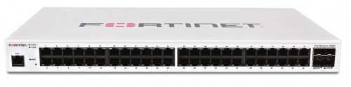 Switch Fortinet Gigabit Ethernet FortiSwitch 248D, 48 Puertos 10/100/1000 + 4 Puertos SFP, 104 Gbit/s, 16.000 Entradas - Administrable ― Requiere Licencia Adicional para garantía, contacta a servicio al cliente. ― ¡Limitado a 5 unidades! 
