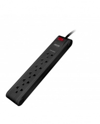 Forza Power Technologies Barra de Contactos FPS-005B, 6 Contactos, 110 - 240V, 20A, 90cm 