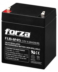 Forza Power Technologies Batería de Reemplazo para UPS FUB-1245, 12V, 4500mAh 