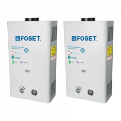 Foset Calentador de Agua CALE-13I, Gas L.P., 780 Litros por Hora, Blanco 