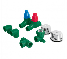 Foset Kit de Instalación para Regadera 46035, 1/2