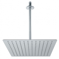 Foset Regadera, Diámetro 30 cm, Cromo, Incluye Brazo 