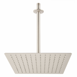 Foset Regadera, Diámetro 30 cm, Satín, Incluye Brazo y Chapetón 