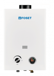 Foset Calentador de Agua Interior 47352, Gas natural, 6 l/min 