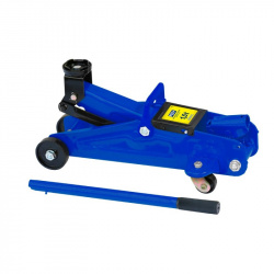 FOY Gato Hidráulico de Patín GPF1, hasta 1.5 Toneladas, Azul/Negro 