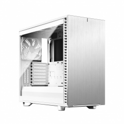 Gabinete Fractal Design Define 7 Clear con Ventana, Midi Tower, ATX/EATX/micro ATX/Micro-ITX, USB 3.0, sin Fuente, Blanco 