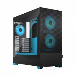 Gabinete Fractal Design Pop Air, Midi-Tower, ATX/Micro-ATX/Mini-ITX, USB 3.0, sin Fuente, 3 Ventiladores Instalados, Negro 