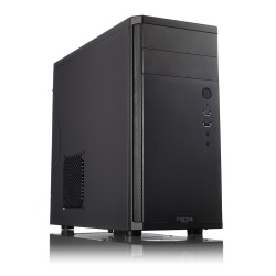 Gabinete Fractal Design Core 1100, Mini-Tower, Micro-ATX/Mini-ITX, USB 2.0/3.0, sin Fuente, 1 Ventilador Instalado, Negro 