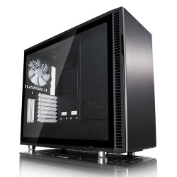 Gabinete Fractal Design Define R6 con Ventana, Midi-Tower, ATX/EATX/ITX/Micro-ATX, USB 2.0/3.0, sin Fuente, Negro 