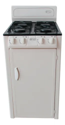 Fraga Parrilla de Gas con Gabinete P225, 4 Quemadores, Almendra 