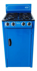 Fraga Parrilla de Gas con Gabinete P225, 4 Quemadores, Azul 