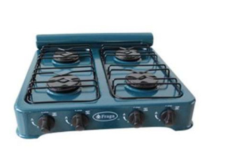 Fraga Parrilla de Gas P706, 4 Quemadores, Verde 