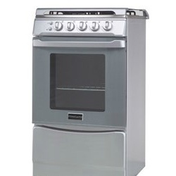 Frigidaire Estufa y Horno de Gas de 20'' FKGA20C4MJG, 4 Quemadores, Plata 