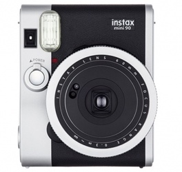 Cámara Instantanea Fujifilm Instax Mini 90 NEO Classic, 62 x 46mm, Negro/Plata 