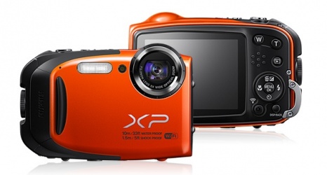 Cámara Digital Fujifilm FinePix XP70, 16.4MP, Zoom óptico 5x, Naranja, Resistente al Agua 