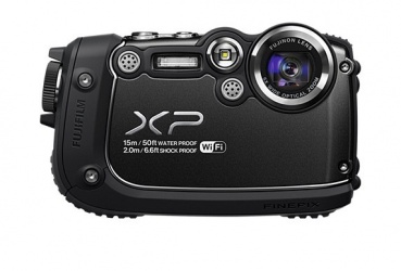Cámara Digital Fujifilm FinePix XP200, 16.4MP, Zoom óptico 5x, Negro, Resistente al Agua, Golpes y Polvo 