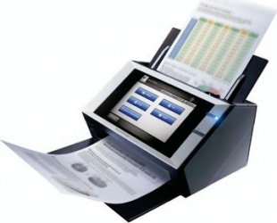Scanner Fujitsu ScanSnap N1800, Escáner Color, Escaneado dúplex, Ethernet, Negro/Gris 