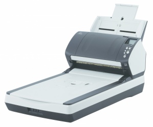 Scanner Fujitsu fi-7280, 600 x 600DPI, Escáner Color, Escaneado Dúplex, USB 3.2, Negro/Blanco 