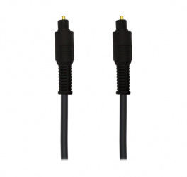 Fussion Acustic Cable Toslink Macho - Toslink Macho, 1.8 Metros, Negro 