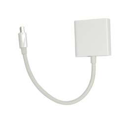 Fussion Acustic Adaptador VGA Hembra - Mini MAC Macho, Blanco 