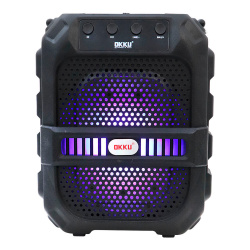 Fussion Acustic Bafle BAF650019, Bluetooth, Inalámbrico, 6000W PMPO, Negro 