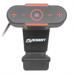 Fussion Acustic Webcam Gamer CAM-06, 480P, 640 x 480 Pixeles, USB, Negro 
