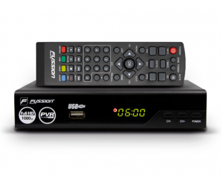 Fussion Acustic Decodificador Digital DVDA-5020, Full HD, HDMI, Negro 