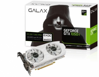 Tarjeta de Video GALAX NVIDIA GeForce GTX 1050 Ti EXOC White, 4GB 128-bit GDDR5, PCI Express 3.0 