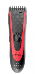 Gama Italy Cortadora de Cabello Multistyler Race, 3 Peines, Negro/Rojo 