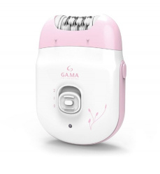 Gama Italy Depiladora Velvet, 2 Velocidades, Rosa/Blanco 