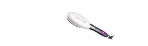 GAMA Italy Cepillo Alisador C1907, Blanco/Negro 