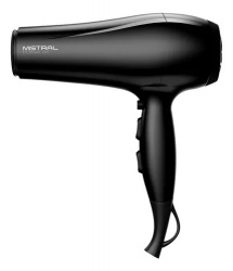 Gama Italy Secadora Mistral Titanium 110, 2 Velocidades, 2200 W, Negro 