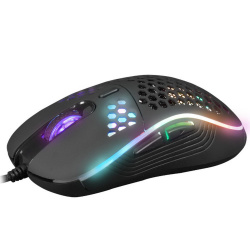 Mouse Gamer Gamdias Óptico ZEUS M4, Alámbrico, USB, 12.800DPI, Negro ― incluye Mousepad NYX E1 