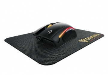 Gamdias Kit Gamer Mouse y Mouse Pad Zeus E2, Alámbrico, USB A, 3200DPI, Negro 