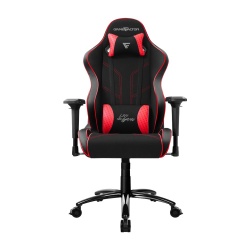 Game Factor Silla Gamer CGC600 V2, hasta 150Kg, Negro/Rojo 