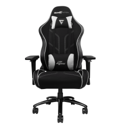 Game Factor Silla Gamer CGC600 V2, hasta 150Kg, Negro/Blanco 