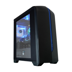 Computadora Gamer Game Factor CHOOSE CSG500-BL, Intel Core i5-10400 2.90GHz, 16GB, 1TB SSD, NVIDIA GeForce GT 730, Windows 10 Prueba 